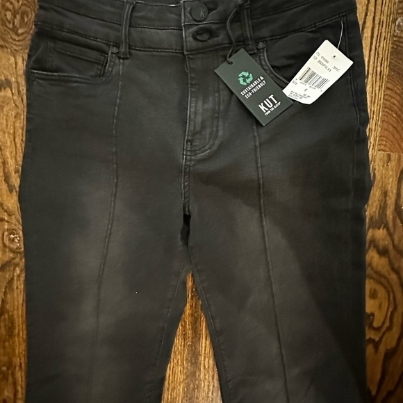 Ana High Rise Seamed Front Black Denim from Kut from the Kloth - Picture 5 of 5